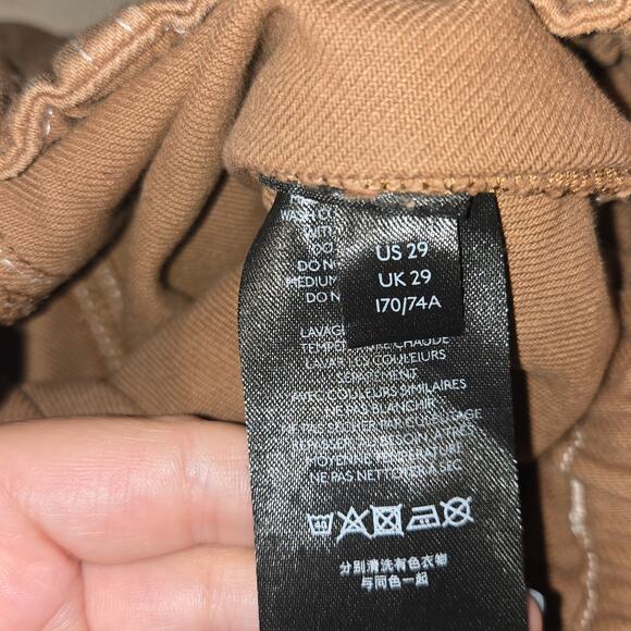 BDG Urban Outfitters Relaxed Skate Jean sz 29 tan brown - Picture 6 of 8